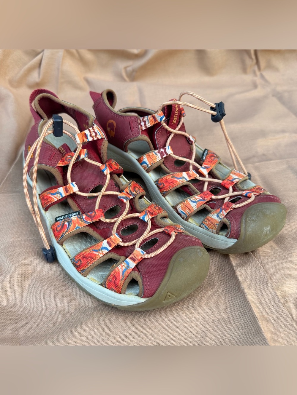 Keen Women's Astoria West x Outdoor Afro Fisherwoman Sandals Size 9 - Picture 2 of 8